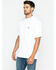 Carhartt Men's Loose Fit Heavyweight Logo Pocket Work T-Shirt, White, hi-res