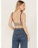 Image #4 - Discreture Women's Longline Leopard Bralette, Tan, hi-res