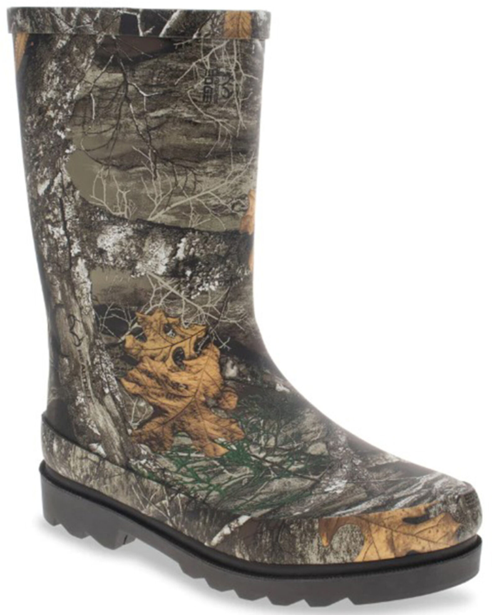 Western Chief Little Boys RealTree Camo Tall Rain Boots Round