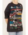 Image #3 - Wrangler X Fender Women's Collage Graphic Sweatshirt, Black, hi-res