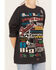 Image #3 - Wrangler X Fender Women's Collage Graphic Sweatshirt , Black, hi-res