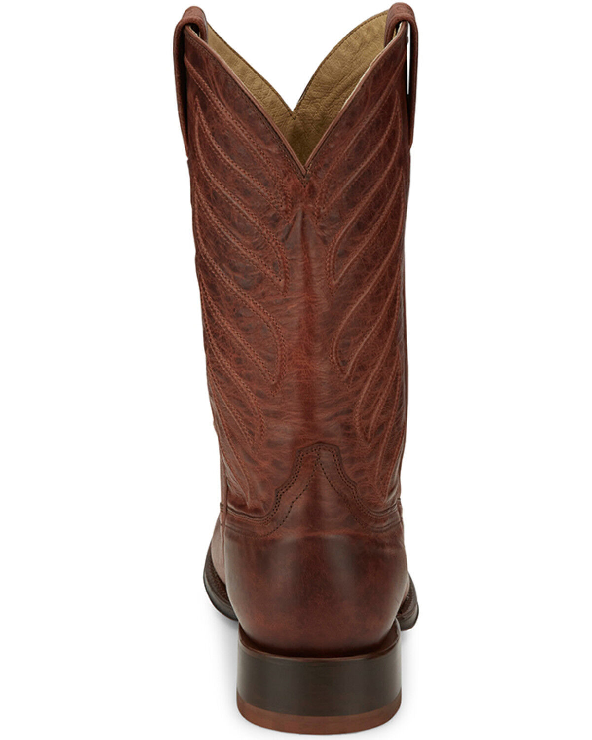 Image #5 - Tony Lama Men's Lenado Western Boots - Round Toe, Cognac, hi-res