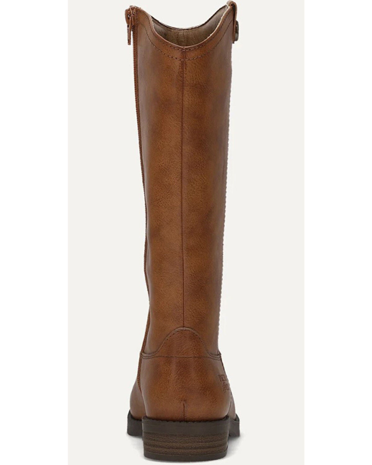 Image #5 - Frye & Co Girls' Kellie Button Riding Boots - Round Toe, Cognac, hi-res