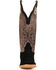 Image #4 - Hondo Boots Men's Roughout Tall Western Boots - Broad Square Toe, Black, hi-res