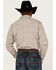 Cody James Men's Century Southwestern Jacquard Print Long Sleeve Snap Western Shirt , Brown, hi-res