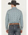 Image #4 - Wrangler Retro Men's Medallion Long Sleeve Snap Western Shirt, Cream, hi-res