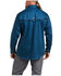 Image #2 - Ariat Men's FR Skyfall Solid Long Sleeve Button Down Work Shirt, Teal, hi-res