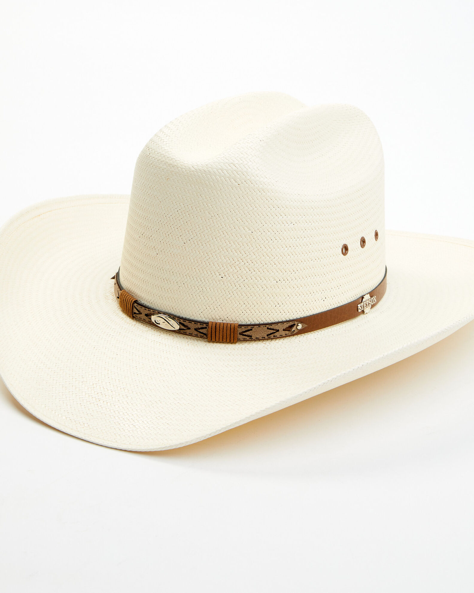 Stetson 10x Rodeo Straw Hat 7 1/8