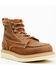 Image #1 - Hawx Men's 6" Grade Work Boots - Moc Toe, Tan, hi-res