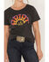 Image #3 - Ariat Women's Rainbow Logo Short Sleeve Graphic Tee, Charcoal, hi-res