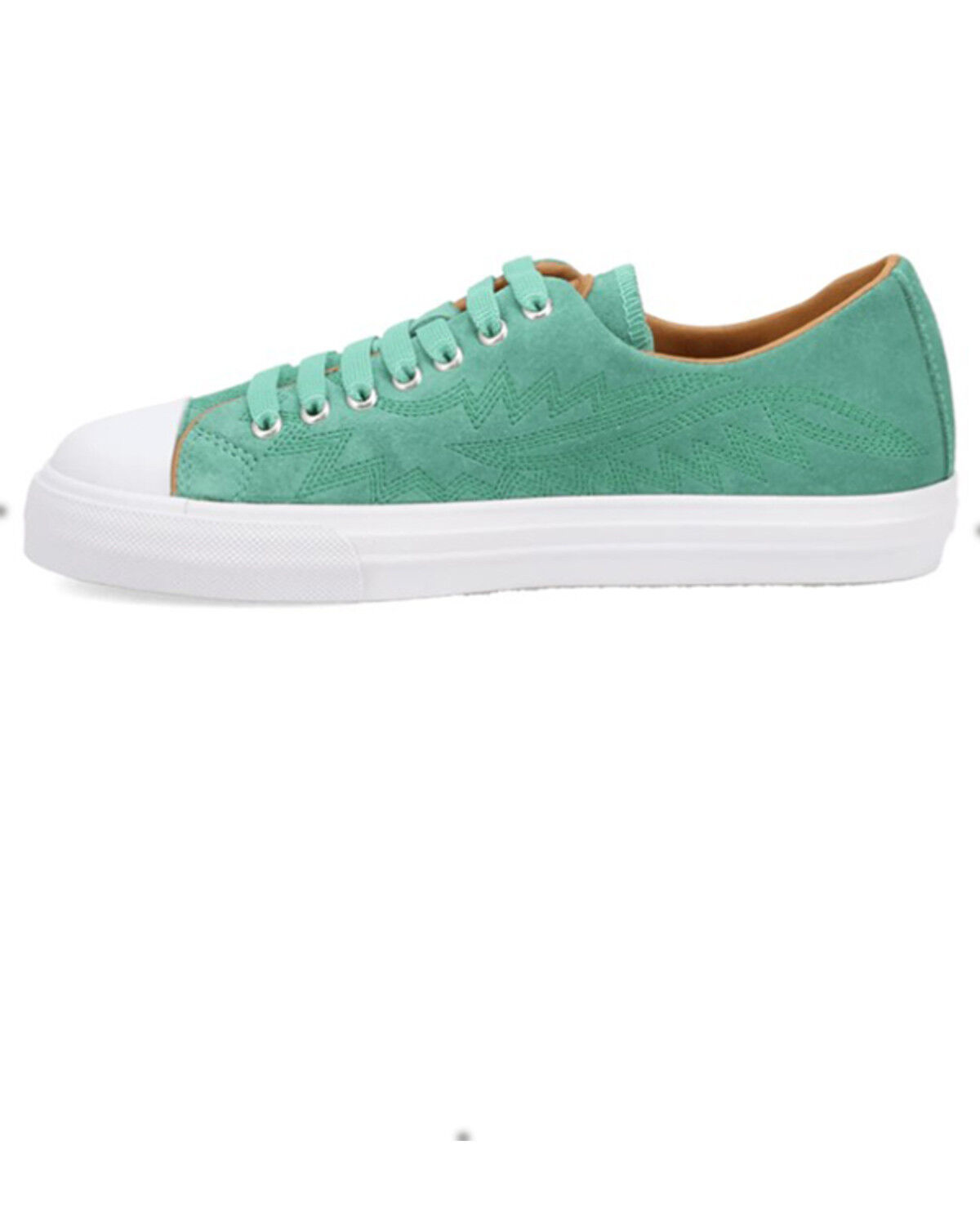 Image #3 - Dingo Women's Campus Sneakers, Green, hi-res