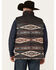 Image #4 - Ariat Men's Crius Southwestern Print Insulated Vest, Dark Grey, hi-res