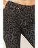 Image #2 - Rock & Roll Denim Women's Leopard Print High Rise Flare Jeans, , hi-res
