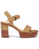 Image #2 - Frye Women's Pipa Woodstock Platform Sandal, Tan, hi-res