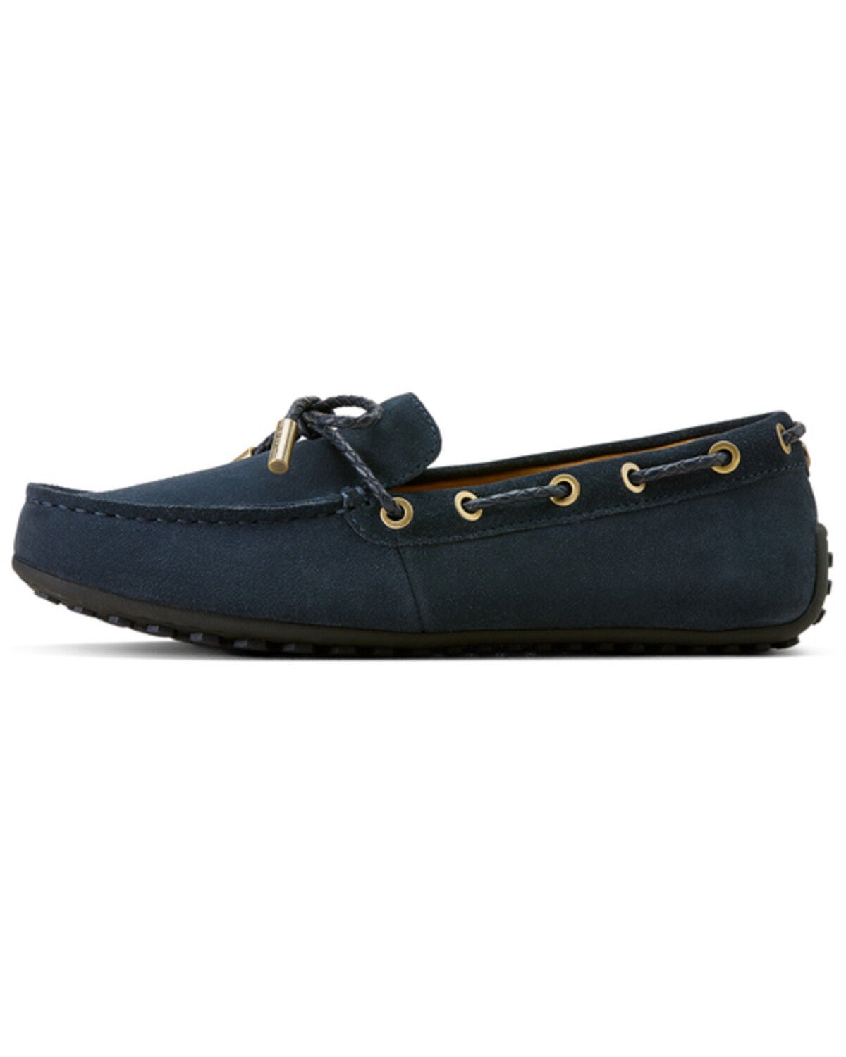 Image #2 - Ariat Women's Margot Suede Driving Moccasins, Navy, hi-res
