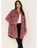Ariat Women's On The Run Corduroy Shacket , Mauve, hi-res