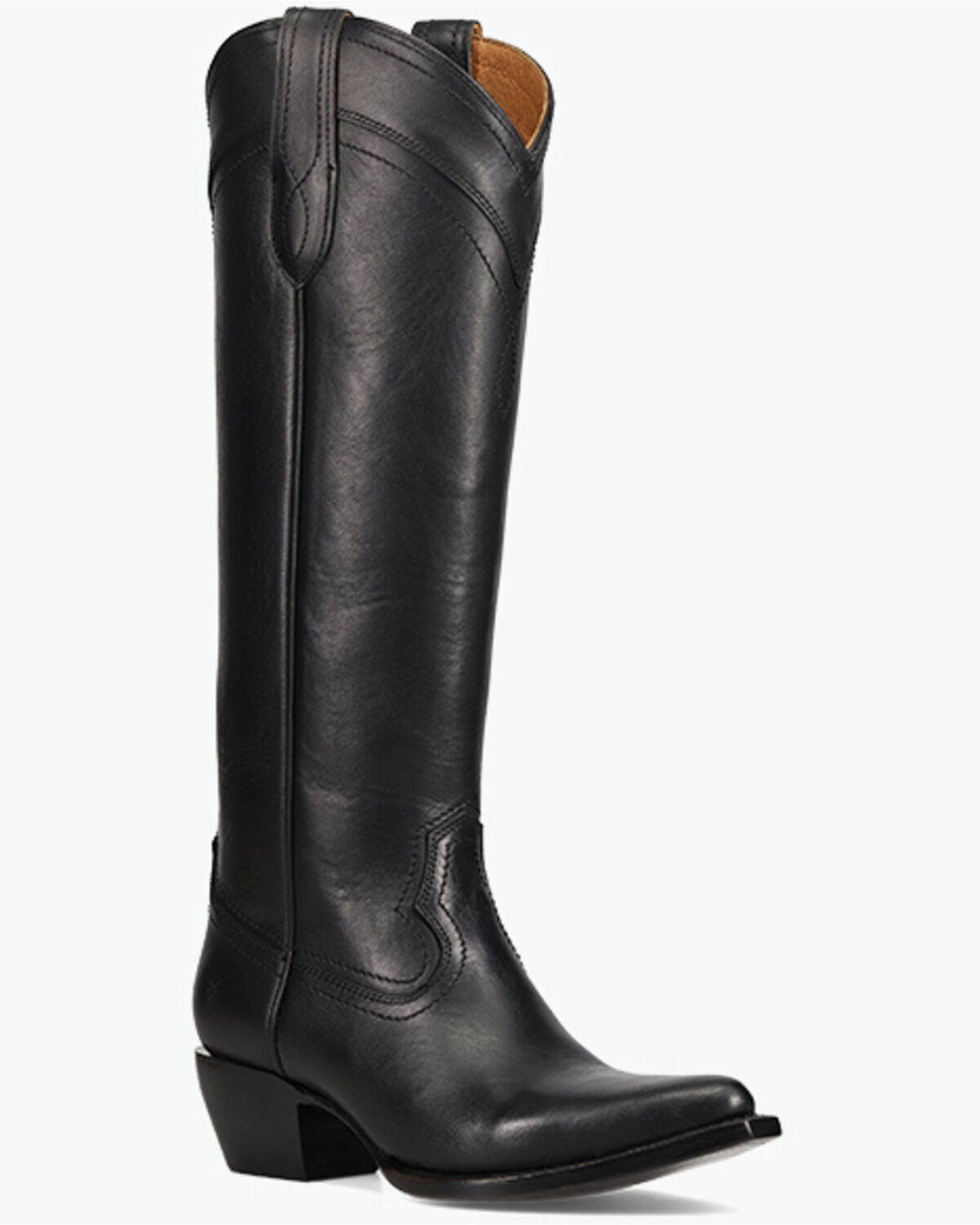 Frye Women's Sacha At The Knee Tall Western Boots - Snip Toe, Black, hi-res