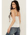 Image #4 - Shyanne Women's Floral Embroidered Cami Tank Top, Off White, hi-res