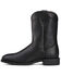 Image #3 - Ariat Men's Heritage Roper Western Boots - Round Toe, Black, hi-res