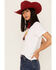Image #2 - Wrangler Women's Cowgirls Support Cowgirls Logo Graphic Tee, White, hi-res