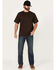 Ariat Men's Rebar M5 Durastretch Dark Wash Low Rise Straight Jeans , Denim, hi-res