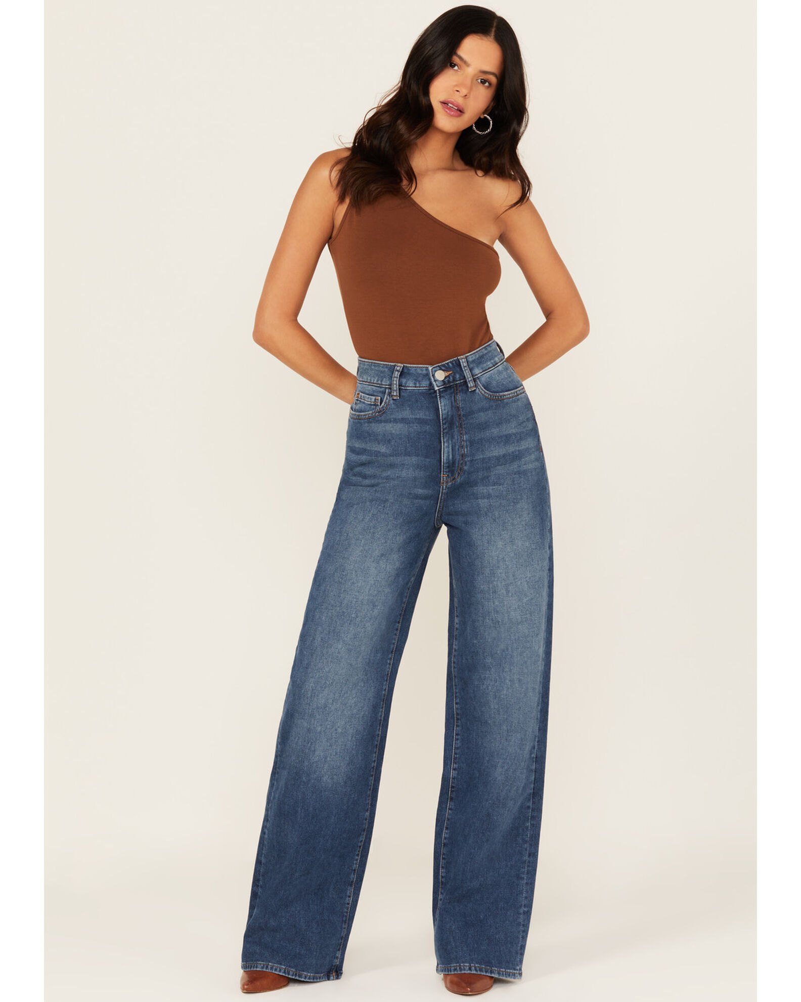 Warp stretch denim outlet
