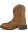 Justin Women's Gypsy Gemma Western Boots - Round Toe, Aged Bark, hi-res