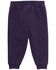 Carhartt Toddler Girls' Fleece Logo Pants , Purple, hi-res