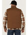 Image #4 - Dakota Grizzly Men's Bryce Quilted Insulated Fleece Lined Vest, Brown, hi-res