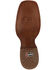 Image #7 - Justin Men's Frontier Western Boots - Broad Square Toe, Tan, hi-res