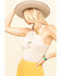 Image #5 - Shyanne Women's Heather High Neck Tank Top, Oatmeal, hi-res