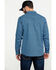 Image #2 - Cody James Men's FR Woven Plaid Print Long Sleeve Button Down Work Shirt , Blue, hi-res