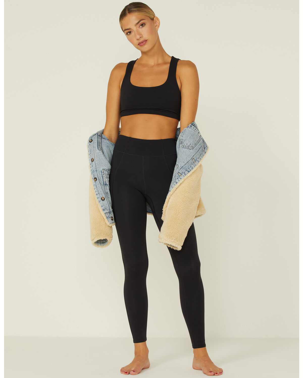 Image #2 - Idyllwind Women's Liberty Sports Bra, Black, hi-res