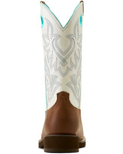 Image #3 - Ariat Women's Elko Performance Western Boots - Medium Toe , Brown, hi-res