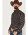 Image #2 - Ariat Men's Kasey Geometric Southwestern Print Long Sleeve Button-Down Western Shirt, Black, hi-res