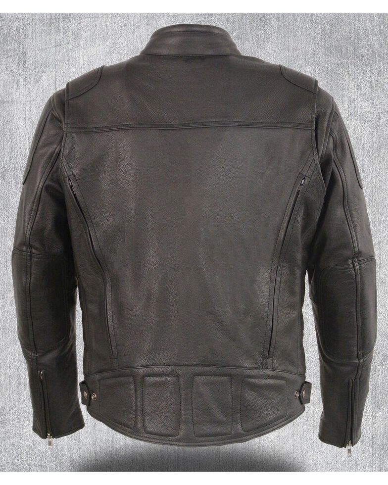 Milwaukee Leather Men's Heated Scooter Jacket Sheplers