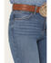 Image #2 - Wrangler Women's Bespoke Elsie Medium Wash High Rise Flare Stretch Denim Jeans, Medium Wash, hi-res