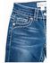 Image #4 - Shyanne Girls' Medium Wash Swirl Floral Embroidered Bootcut Jeans, Blue, hi-res
