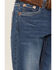 Levi's Boys' 514 West Lake Medium Wash Mid Rise Straight Leg Jeans, Blue, hi-res