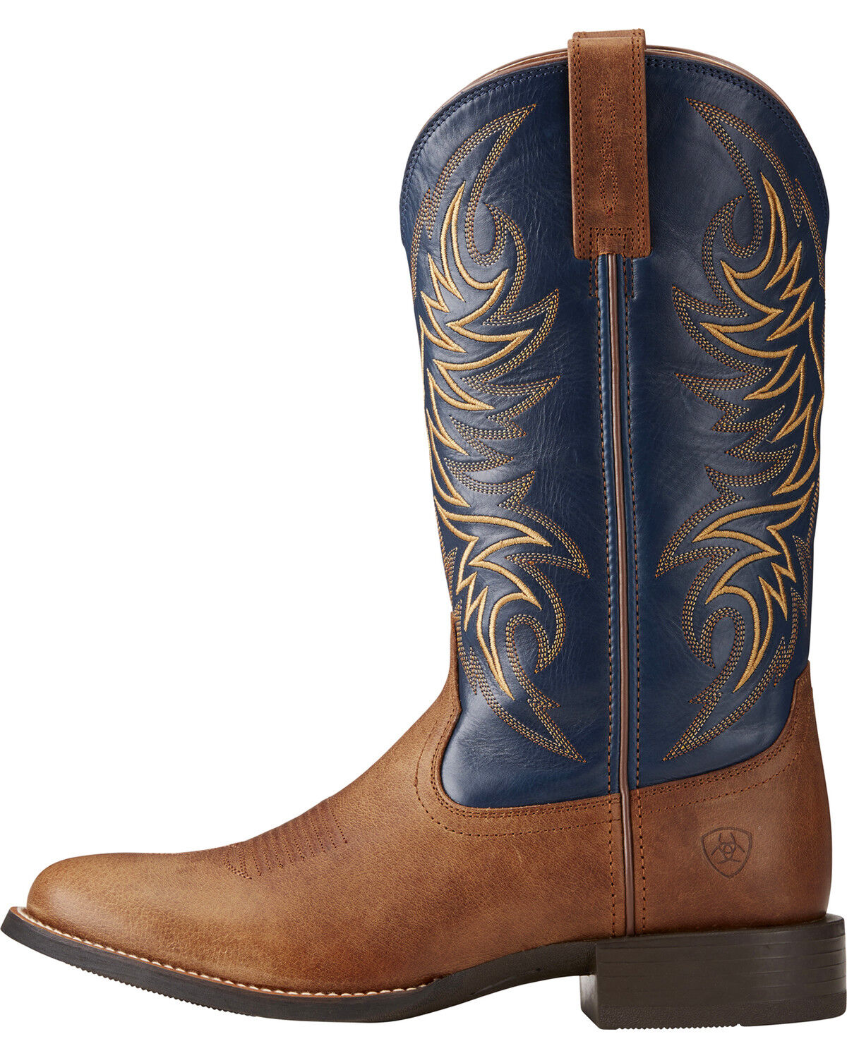 blue ariat boots