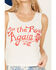 Image #3 - Bandit Women's On The Road Again Lace Trim Graphic Tank, White, hi-res