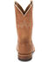 Image #6 - Justin Men's Bent Rail Distressed Western Boots - Broad Square Toe, Brown, hi-res