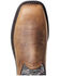 Ariat Men's Workhog Waterproof Western Work Boots - Broad Square Toe, Brown, hi-res