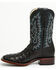 Image #3 - Cody James Men's Buzzard Exotic Ostrich Western Boots - Broad Square Toe, Black, hi-res