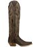 Image #2 - Dan Post Women's Prairie Dancer Tall Western Boots - Snip Toe, Brown, hi-res