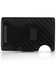 Image #2 - Montana Silversmiths Dawn's Early Light Flag Credit Card and Cash Case, Black, hi-res