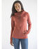 Kimes Ranch Women's Lovell Zip Jacket, Rust Copper, hi-res