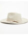Image #3 - Nikki Beach Women's Cream Mink Britt Ribbon Band Fedora Hat , Cream, hi-res