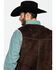Image #5 - Scully Leatherwear Men's Brown Boar Suede Hunting Vest , , hi-res