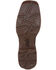 Image #7 - Durango Men's Army Green USA Western Performance Boots - Square Toe, Brown, hi-res